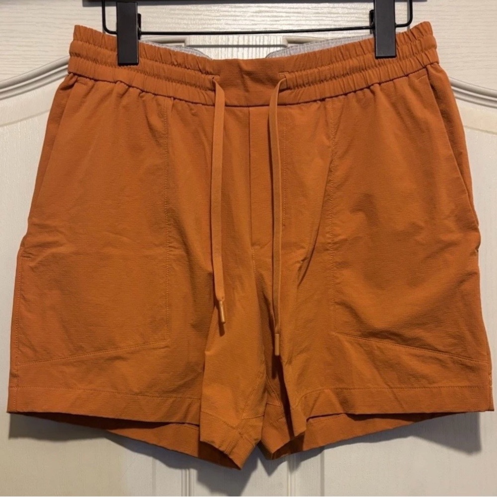 Lululemon Orange Shorts size large men’s